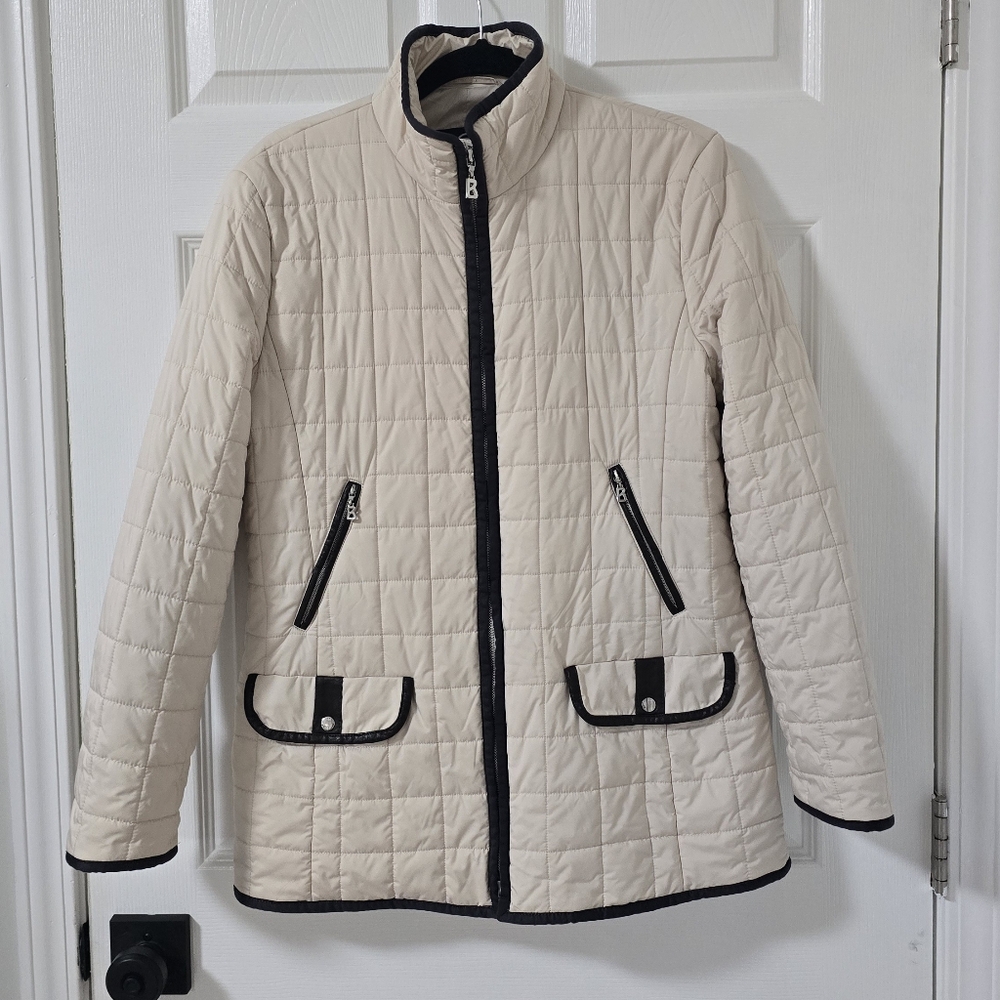 Bogner Goan Thylmann cream puffer down jacket size M - Picture 7 of 16